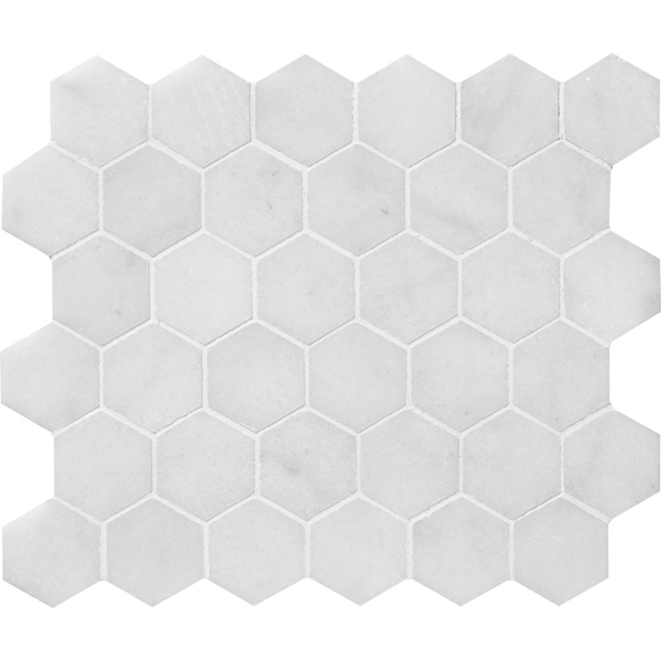 Glacier Honed Hexagon