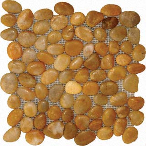 Yellow Polished Pebbles