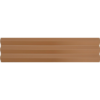 Acanto-Acanto Almond Matte 4x16 - V Ribbed