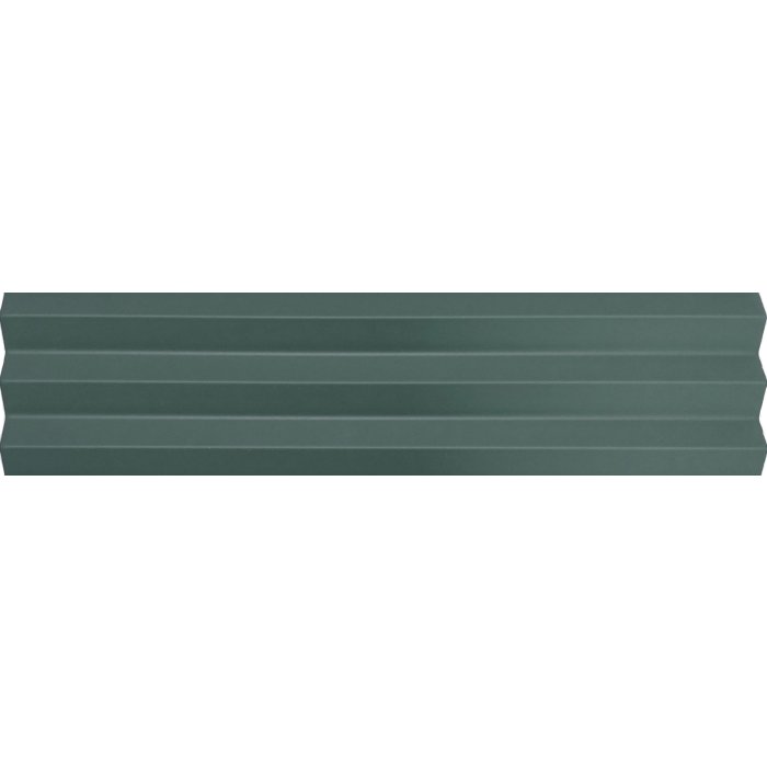 Acanto-Acanto Baltic Blue Matte 4x16 - V Ribbed