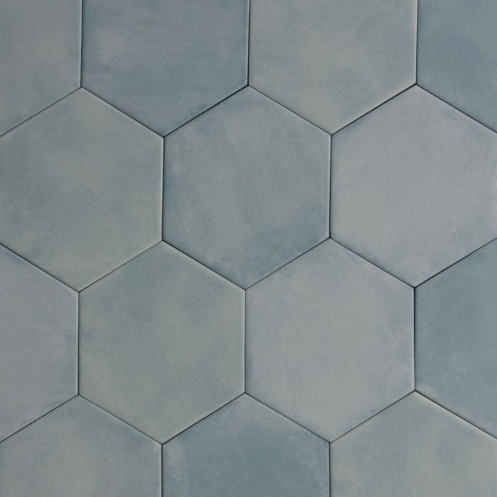 Colori-Colori Celeste 6" Hexagon Matte