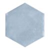 Colori-Colori Celeste 6" Hexagon Matte