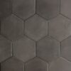 Colori-Colori Nero 6" Hexagon Matte