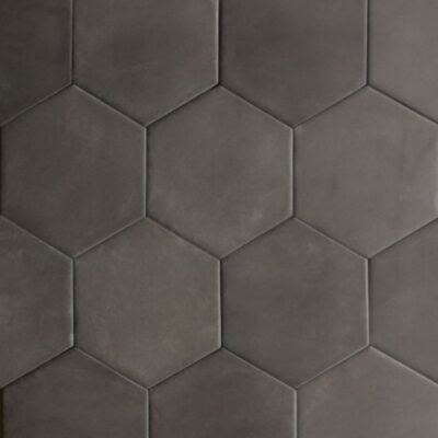 Colori-Colori Nero 6" Hexagon Matte