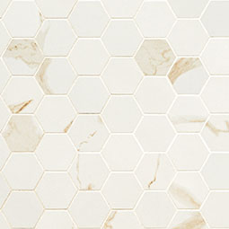 Eden-Eden Calacatta 2x2 Hexagon Matte