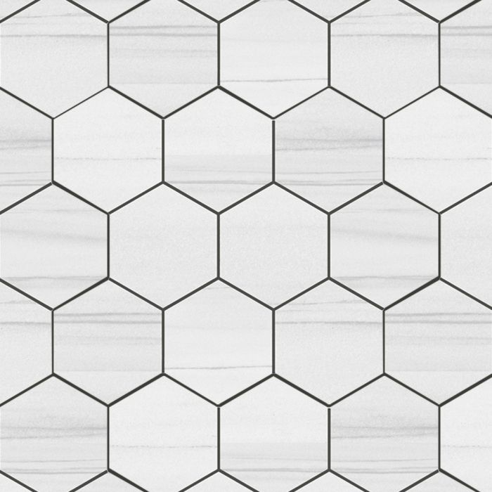 Gallery-Gallery Dolomite 4" Hexagon Matte