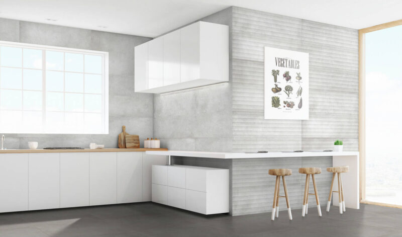 London-London Gris 12x36 Rectified