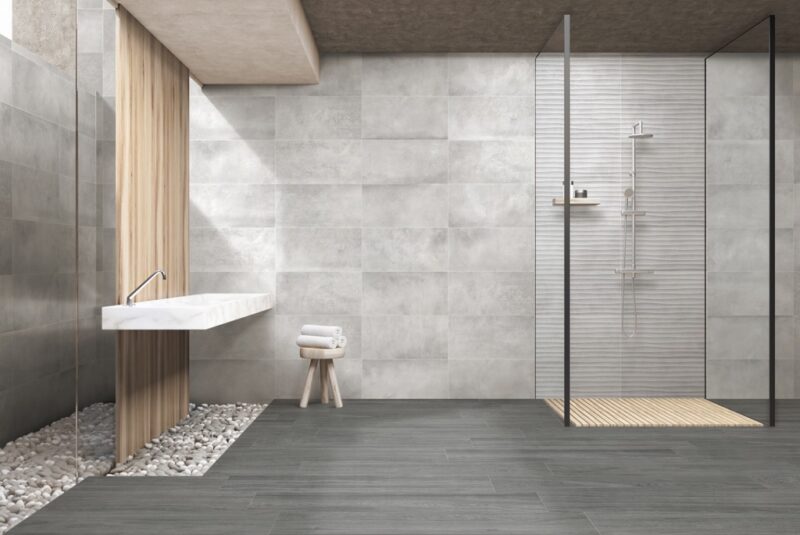 London-London Gris 12x36 Rectified