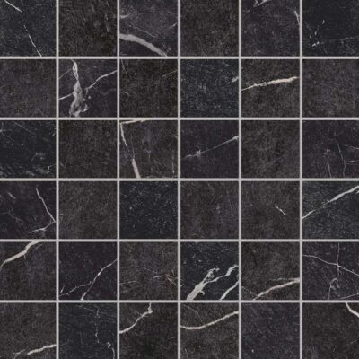 Marmo Classico-Marmo Classico Nero 2x2 Mosaic Matte