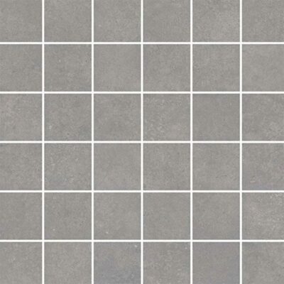 Metrocrete-Metrocrete Dark Gray 2x2 Mosaic Matte Rectified
