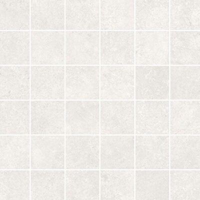 Metrocrete-Metrocrete White 2x2 Mosaic Matte Rectified