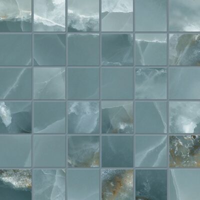 Precious-Precious Green 2x2 Mosaic Matte Rectified