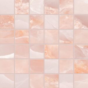 Precious-Precious Pink 2x2 Mosaic Matte Rectified
