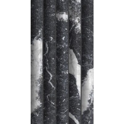 Puro-Puro Nero Marquina 5x10 Volte 3D Matte