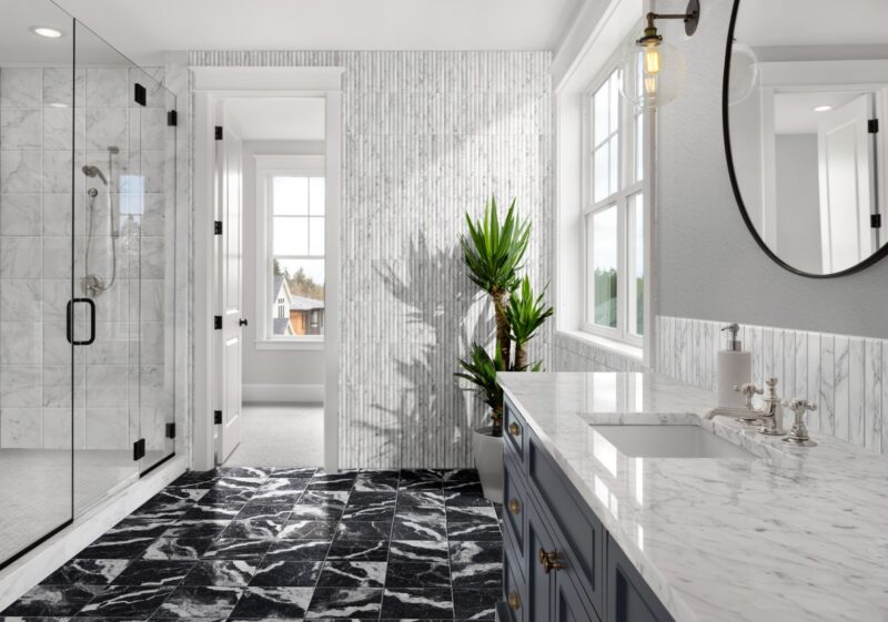 Puro-Puro Nero Marquina 5x10 Volte 3D Matte