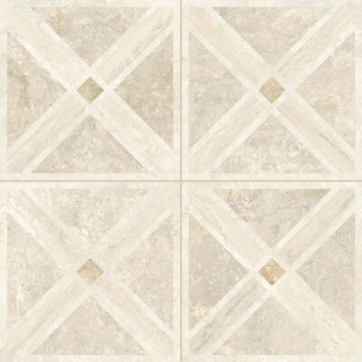 Rapolano-Rapolano Deco Cross 24x24 Matte