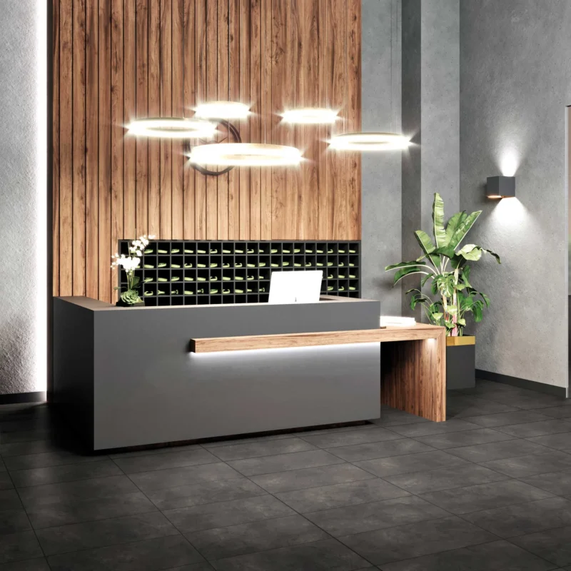 Road-Road Black 12x24 Matte Rectified