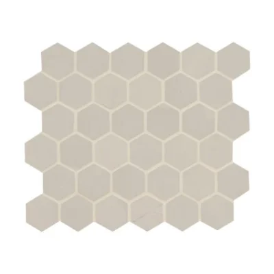 Sande Ivory 2x2 Hex Matte Rectified