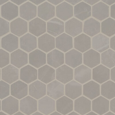 Sande-Sande Gray 2x2 Hex Matte Rectified