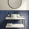 Tatami-Tatami 2x9 Blue Polished