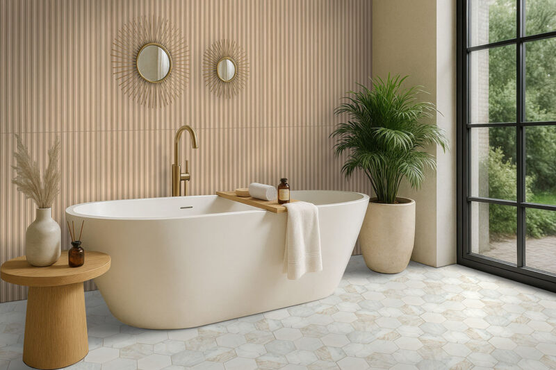 Urbanslat-Urbanslat Flue Oak 16x48 Matte