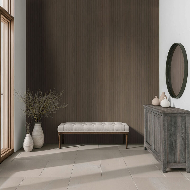 Urbanslat-Urbanslat Flute Umber 16x48 Matte