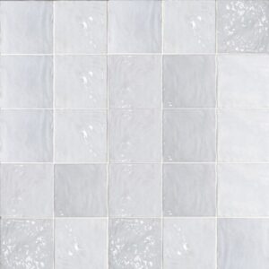 Zellige-Zellige Botanical Blue Reef 5x5 Polished