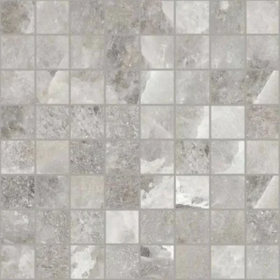 Rock Salt Celtic Gray 2x2 Mosaic Matte Rectified