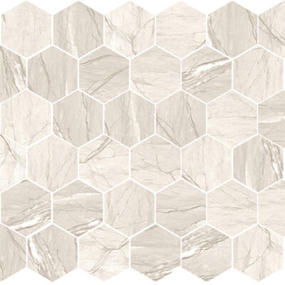 Amazon Blond 2" Hexagon Matte Rectified