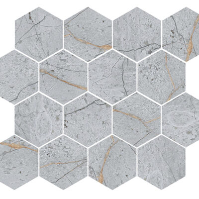 Magari Blue Roma Hexagon Matte Rectified