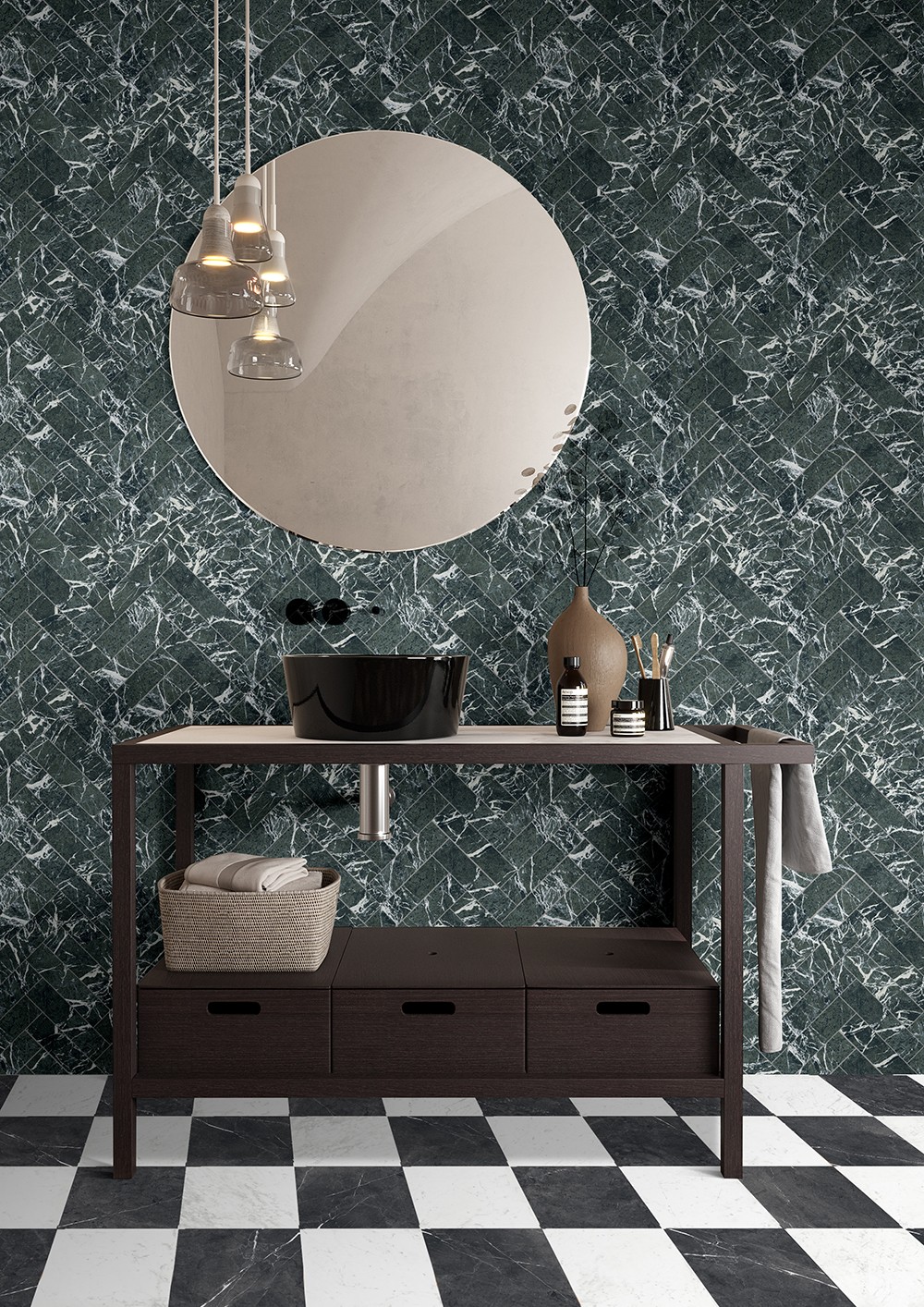 Nero Marquina 12x12 Matte Rectified - Image 4