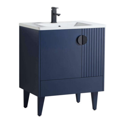 Satin Navy Blue