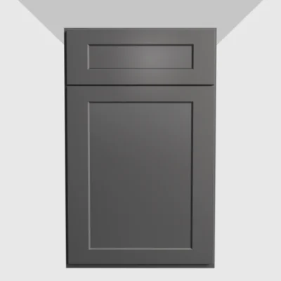 3/4" Solid wood with 3/8" MDF Center Panel