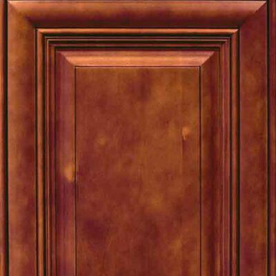Solid wood door frame with HDF center panel