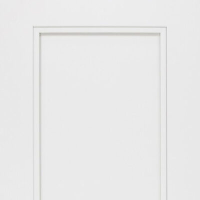 Solid wood door frame with HDF center panel