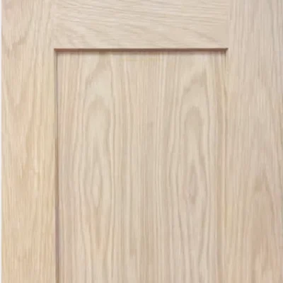 Solid wood door frame with HDF center panel