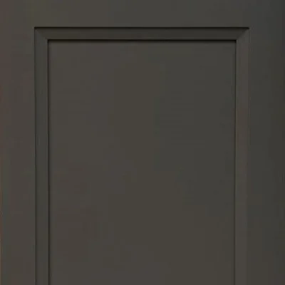 Solid wood door frame with HDF center panel